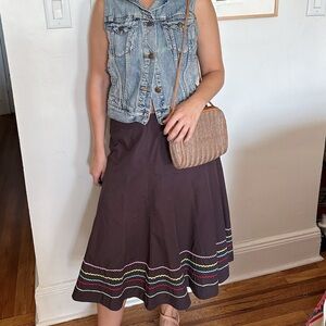 Vintage Allison Taylor Skirt with RicRac